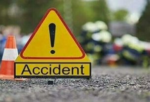 Horrific Collision Between Passenger Coach and Car in Sanghar; 4 Dead—Including a Woman and a Child—and 4 Injured